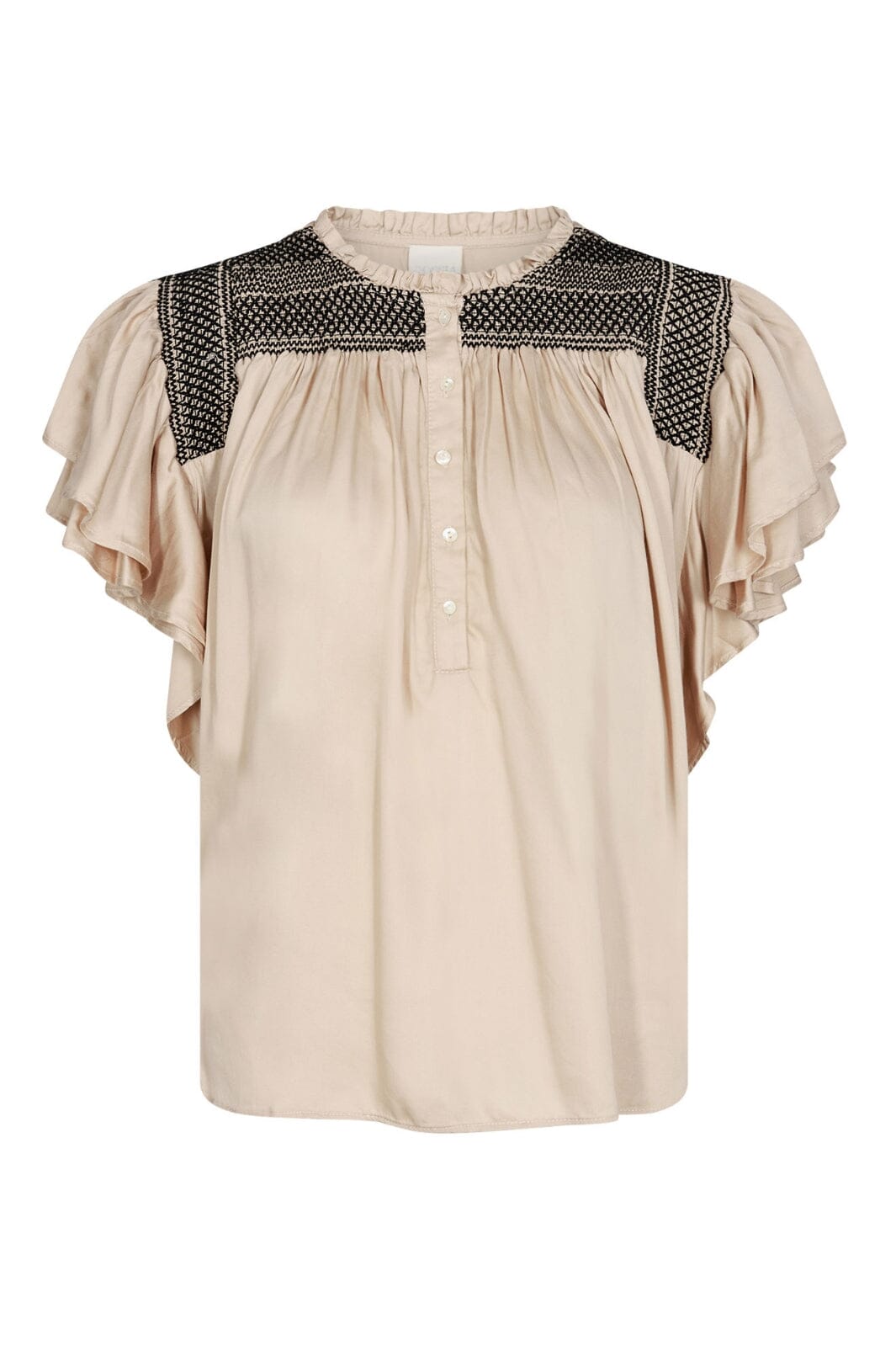 Gossia - ThessaGO Top - Latte Bluser 