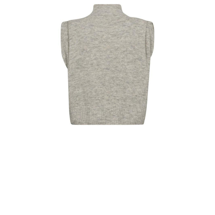 Gossia - Wiwicago Top G2759 - Light Grey Melange Strikbluser 