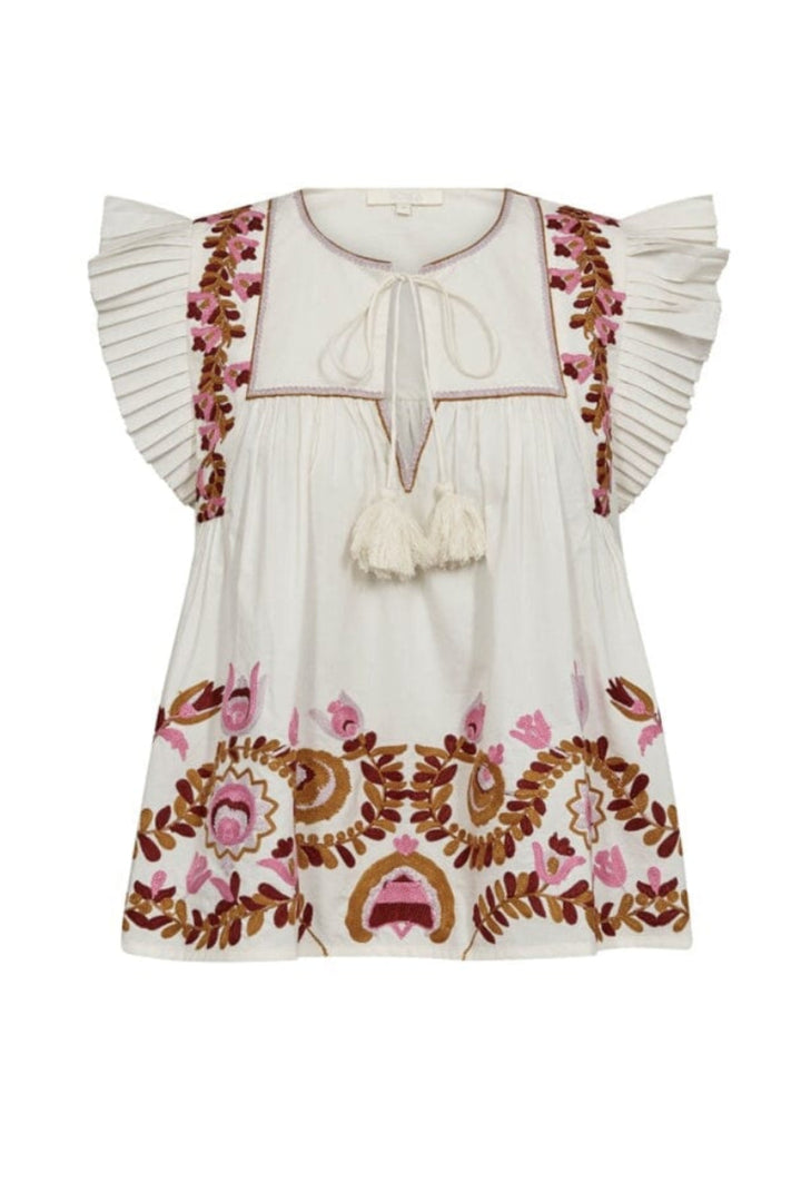 Gossia - Zarinago Blouse G2867 - Off-White