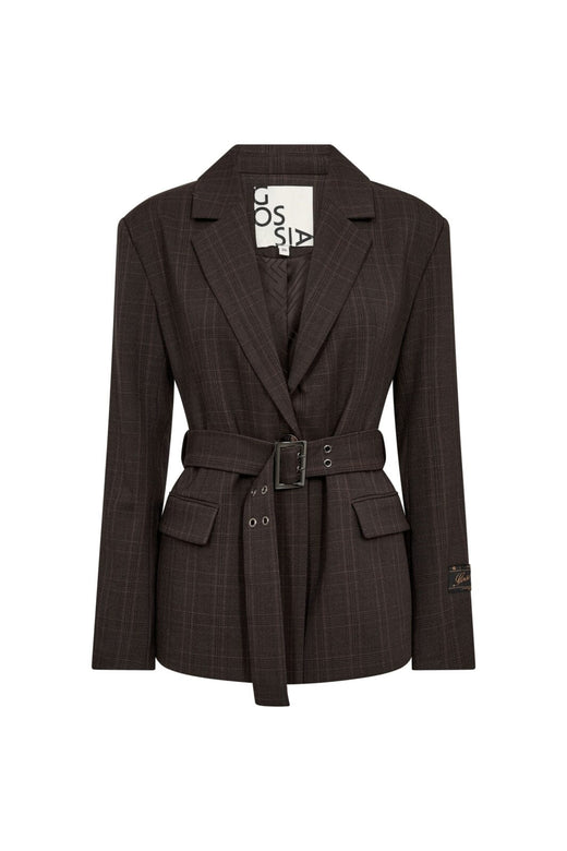 Gossia - Zebinago Blazer G3199 - Brown Checks