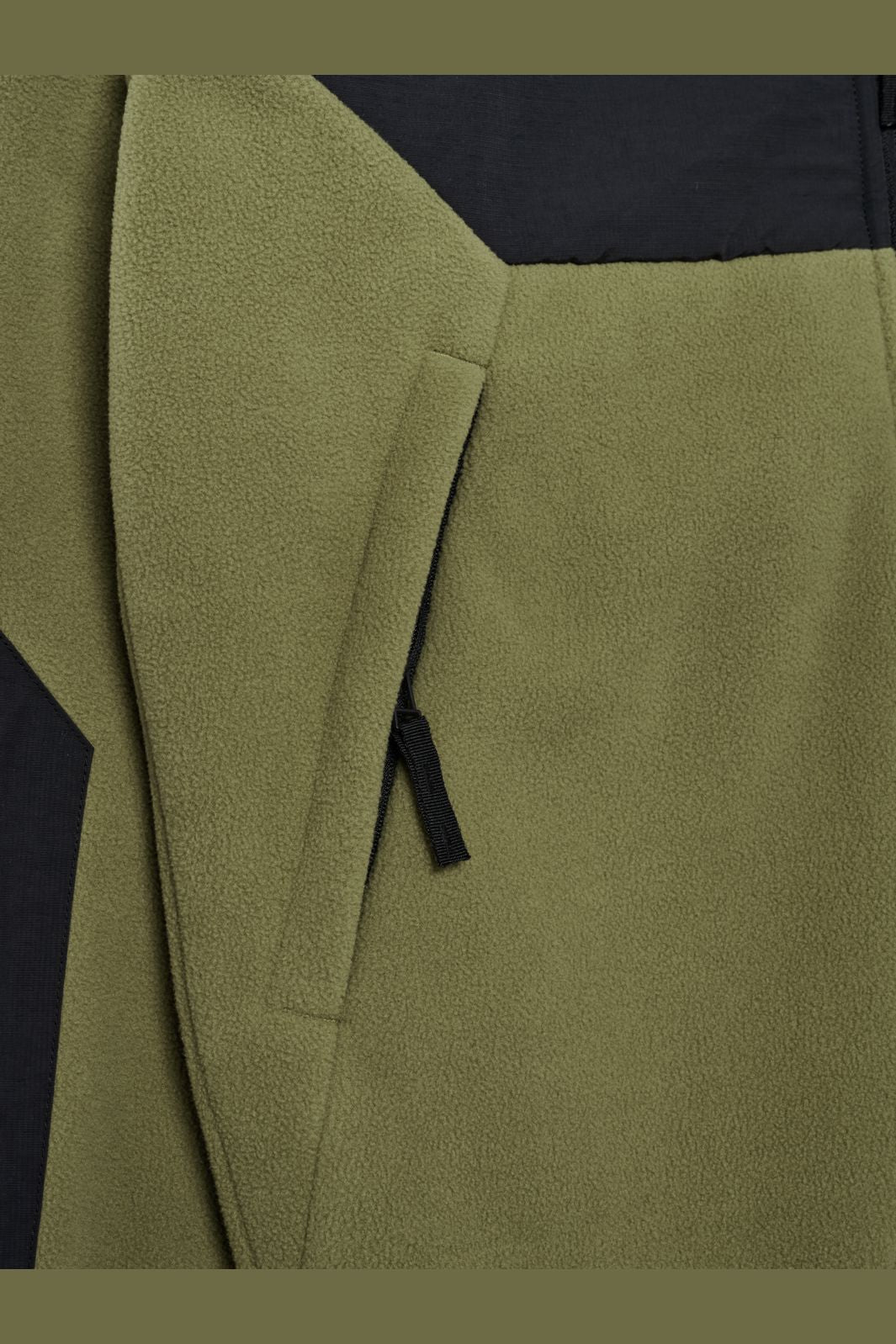 Halo - Blocked Zip Fleece 610209 - 6096 - Olive Drab