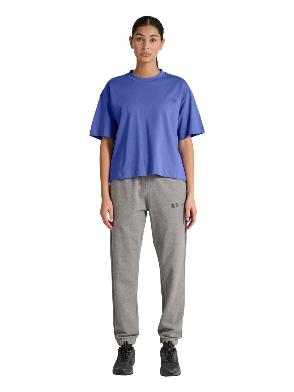 Halo - Women Logo T-Shirt 231880 - 7554 - Baja Blue T-shirts 