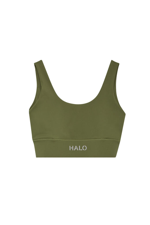 Halo - Women Training Bra 610505 - 6096 - Olive Drab BH 
