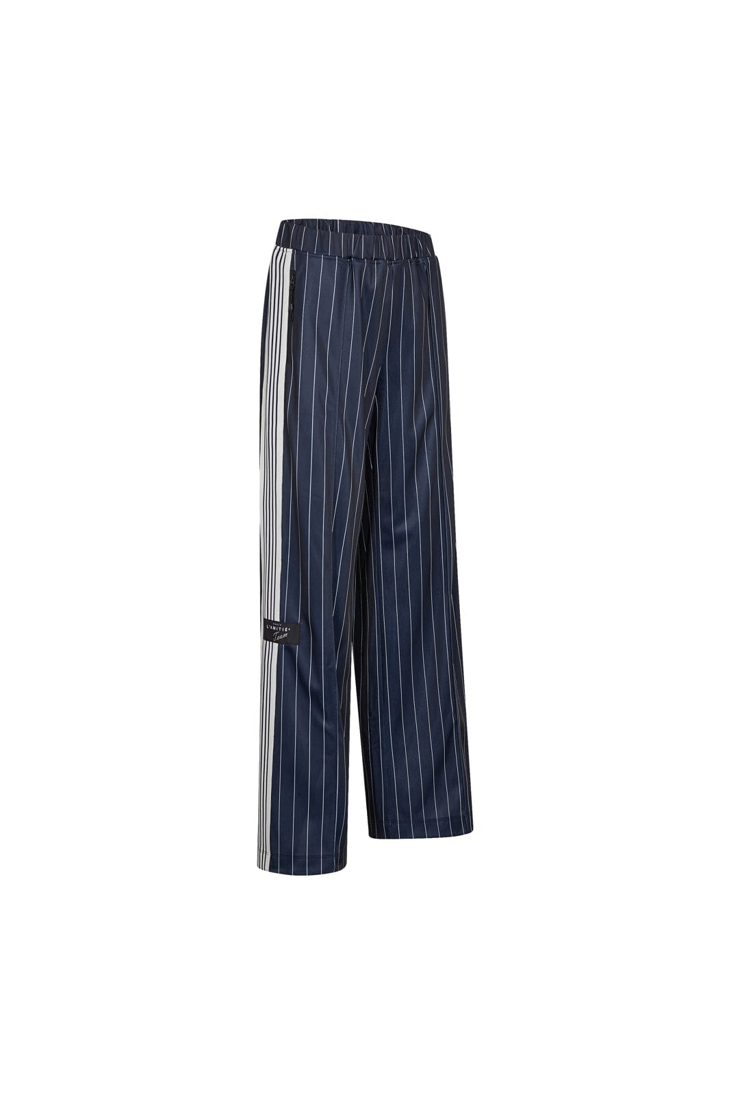 Haute L'Amitié - Baggy Pin Stripe Track Pants HL10493 - Navy