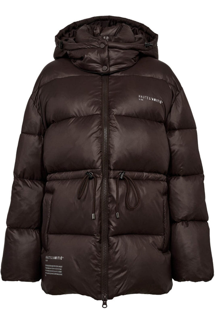 Haute L'Amitié - Climb Puffer Jacket HL10186 - Mocca Jakker 