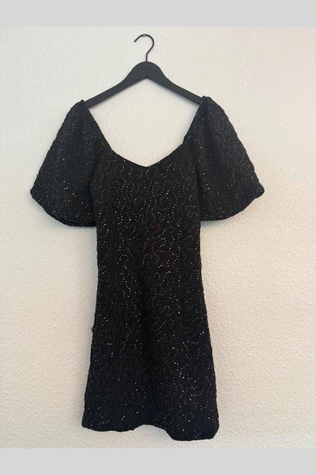 Haute L'Amitié - Dazzy Crease Sequin Dress HL10400 - Black