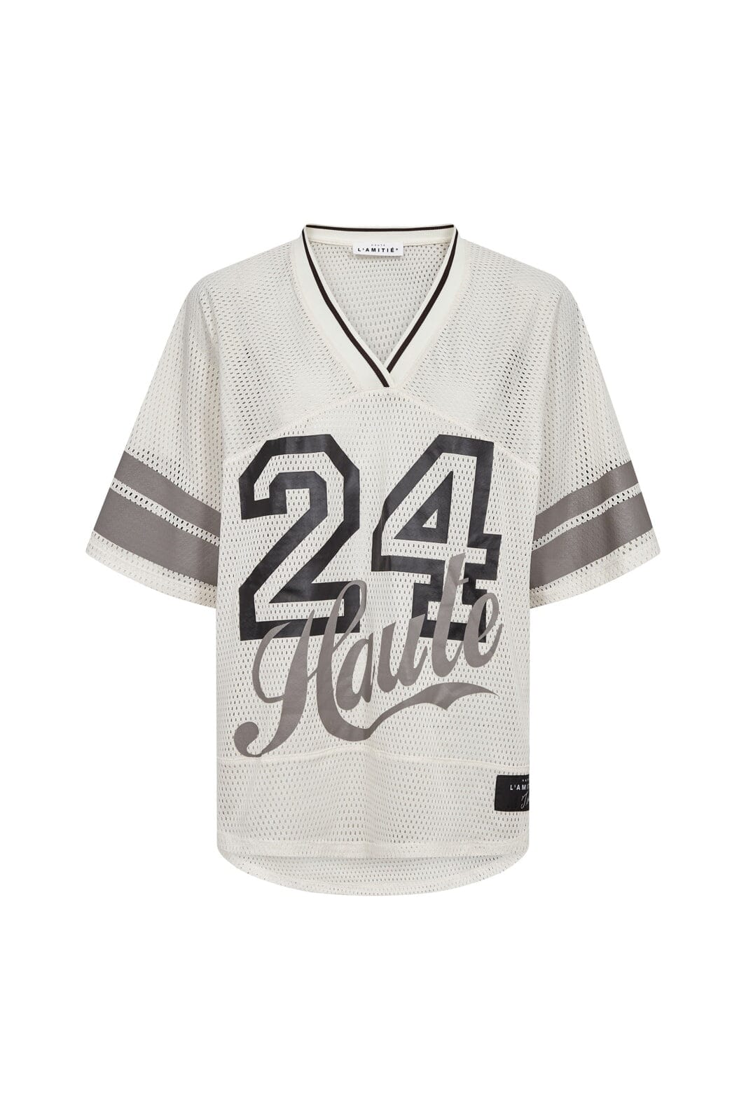 Haute L'Amitié - Drift Combo Number Tee HL10478 - Pearl