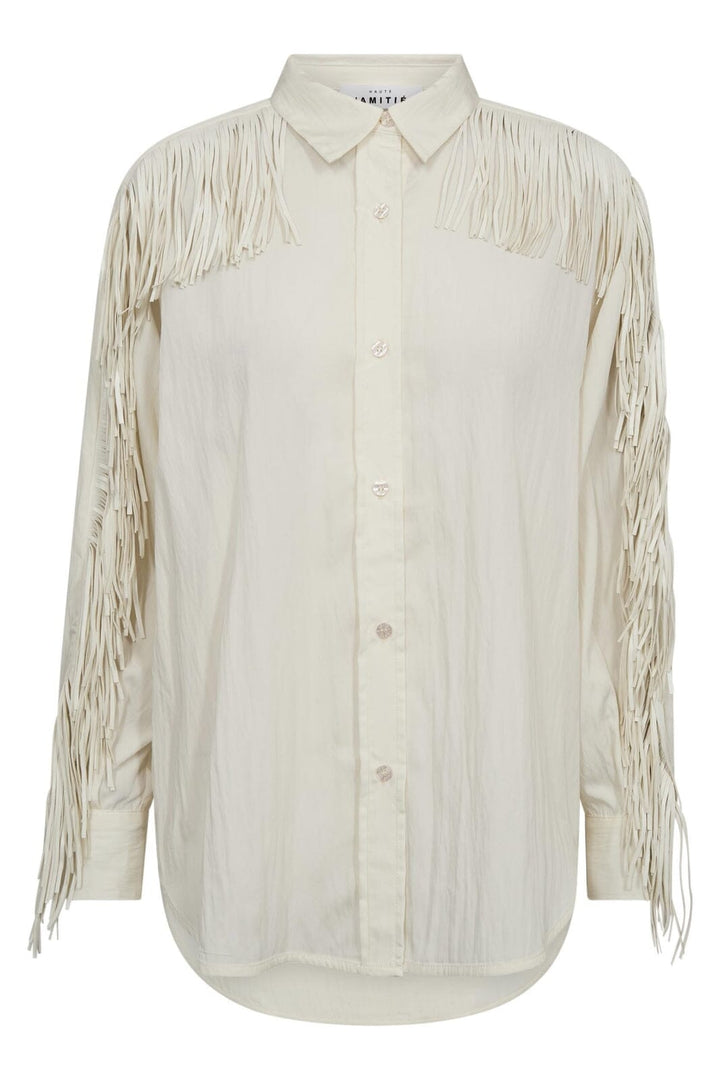 Haute L'Amitié - Fringe Shirt HL10298 - Off-White