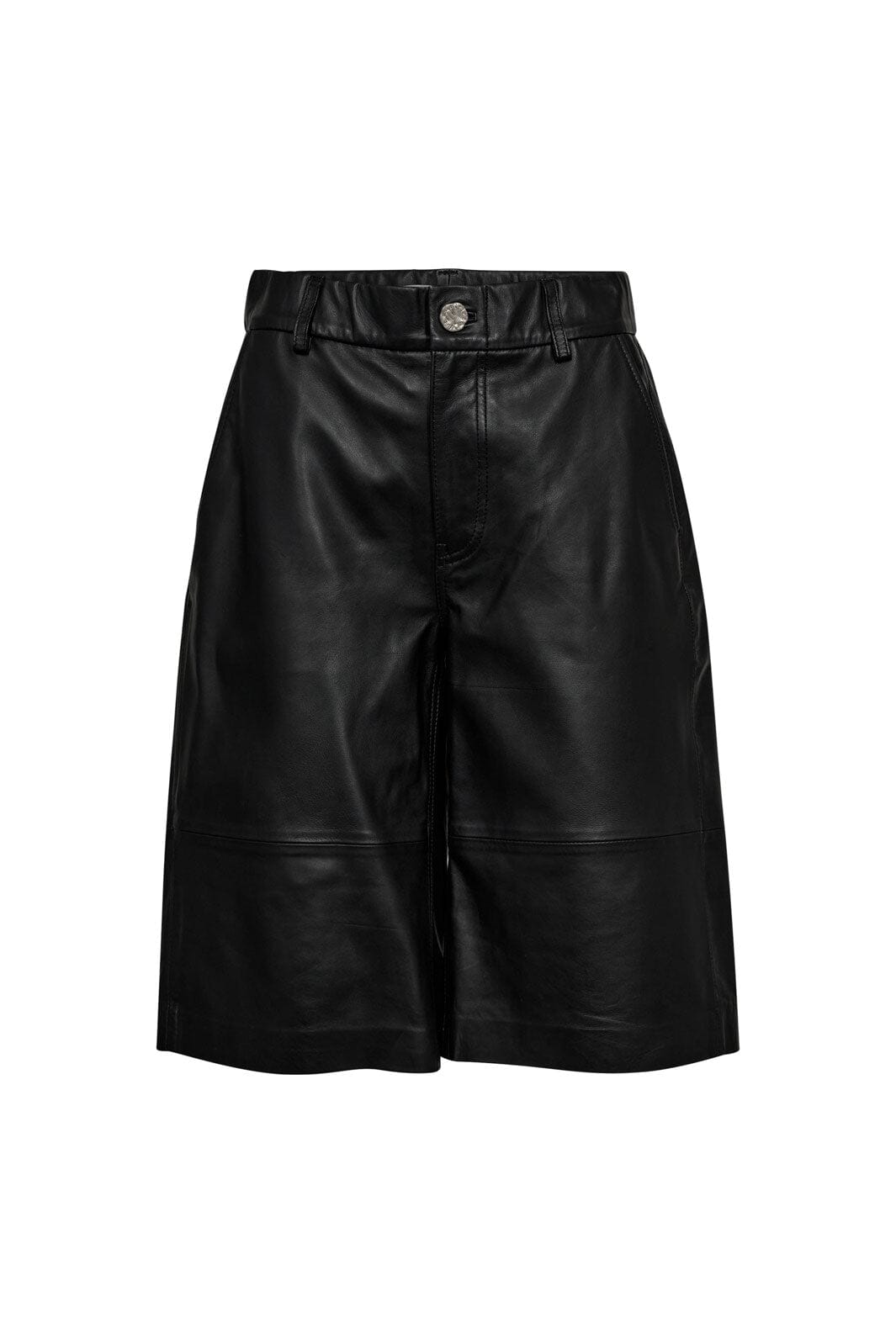 Haute L'Amitié - Leather Bermudas HL10207 - Black