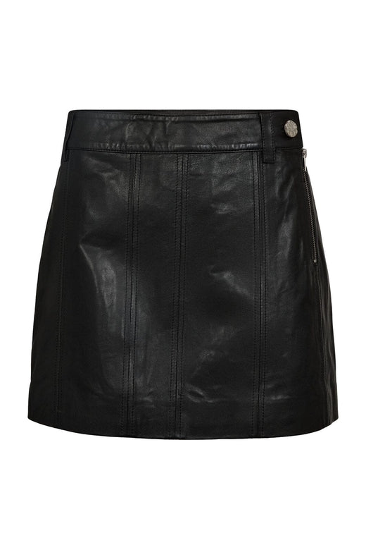 Haute L'Amitié - Loreen Leather Skirt HL10443 - Black