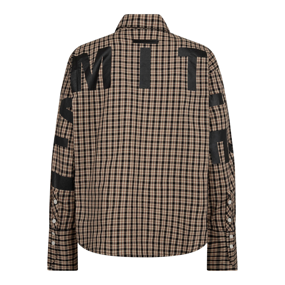 Haute L'Amitié - Maxi Logo Check Shirt HL10813 - Dessert Skjorter 