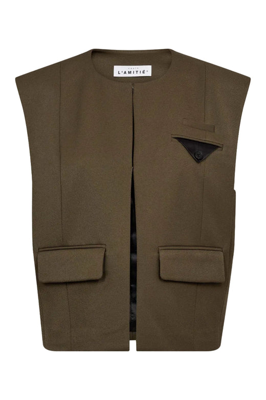 Haute L'Amitié - Premiere Box Waistcoat HL10162 - Army Frakker 