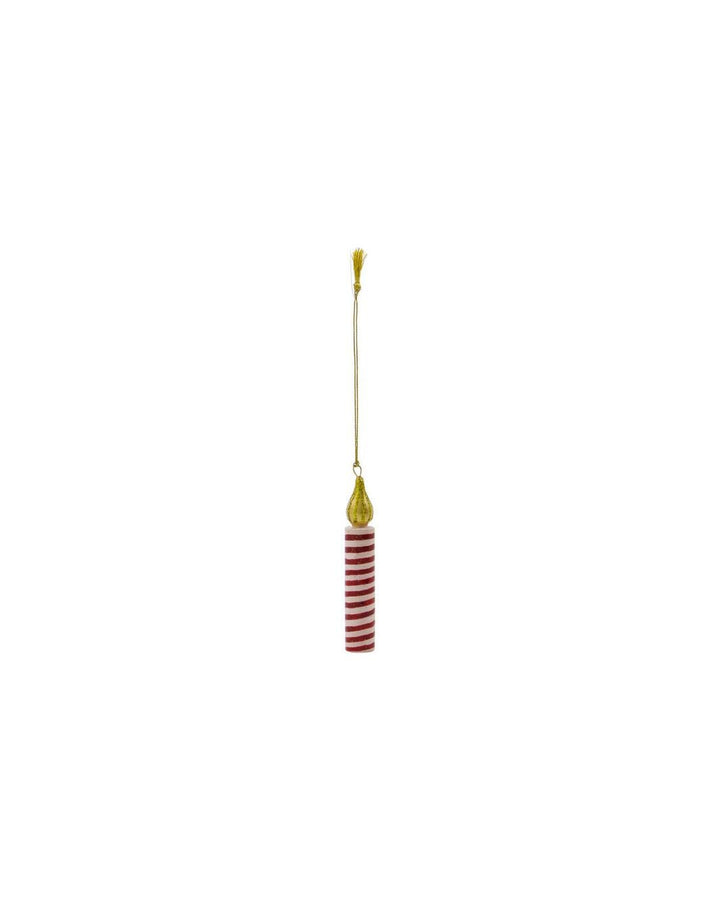 House Doctor - Julepynt, Hdcandle, Grøn, Rosa, Blå - 267720004