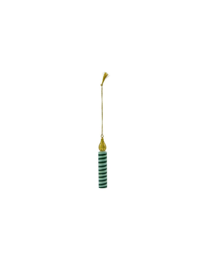 House Doctor - Julepynt, Hdcandle, Grøn, Rosa, Blå - 267720004