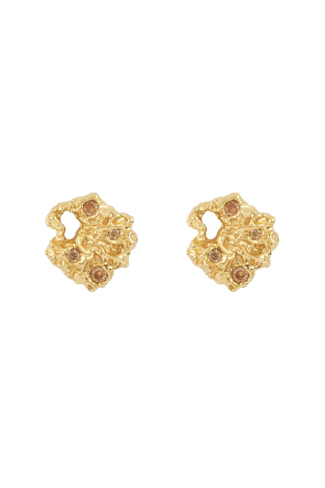 House Of Vincent - Mythical Fate Earrings - Gilded