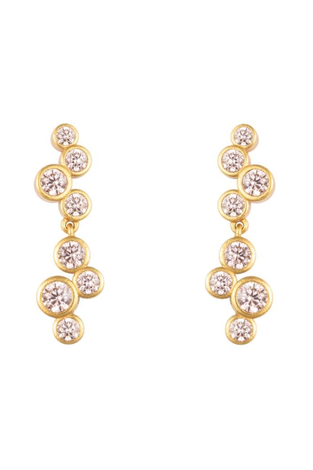 House Of Vincent - Stolen Starlight Earrings - Gilded Øreringe 