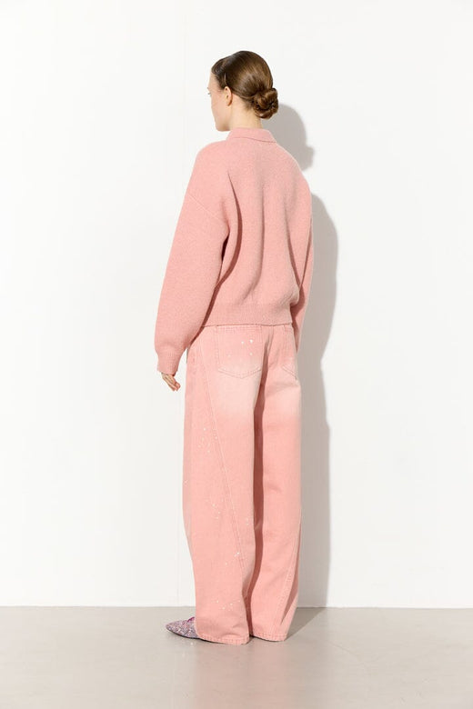 Hunkøn - Alfie Knit Cardigan 26622 - Peach Cardigans 