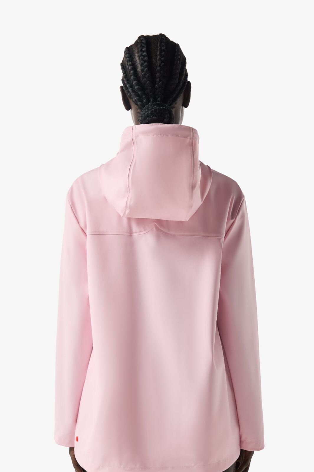 Hunter - Izzy Pu Hooded Jacket Haru0012251pf - Parfait Pink Regnjakker 