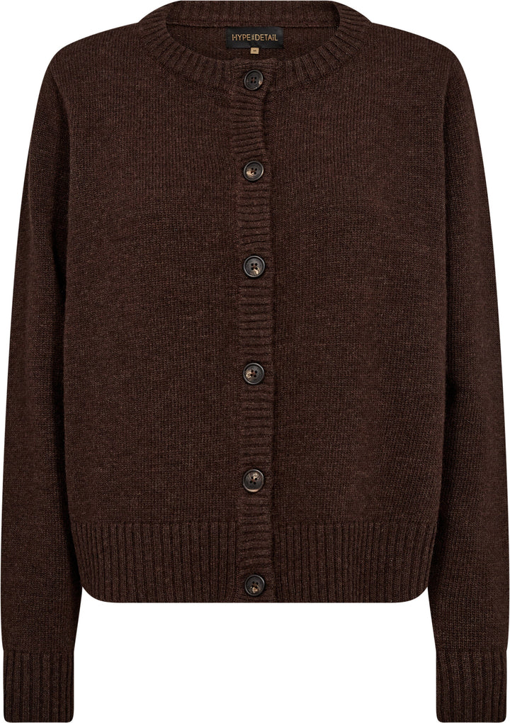 Hype The Detail - Cardigan 930-24 - 89 - Brun Cardigans 