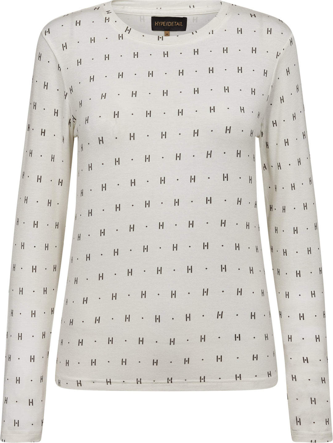 Hype The Detail - Htd Tee L/S Cashmere-Blend 650-14 - 1 - Hvid Bluser 