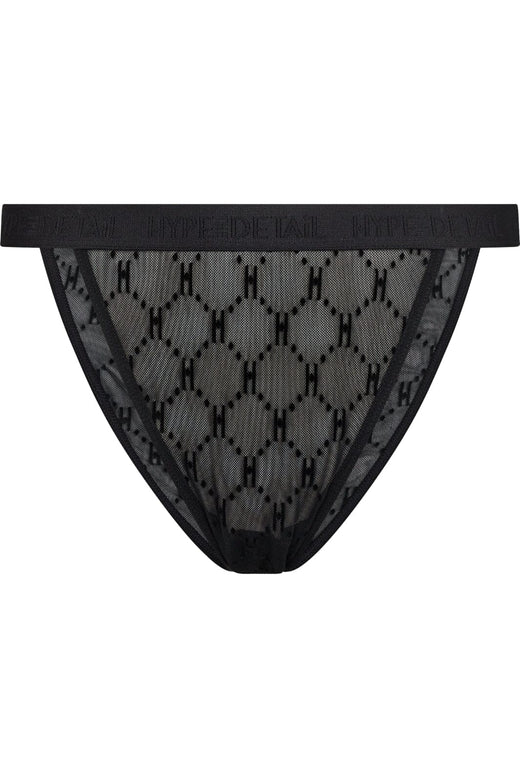 Hype The Detail - Mesh Brazilian - Sort Trusser 