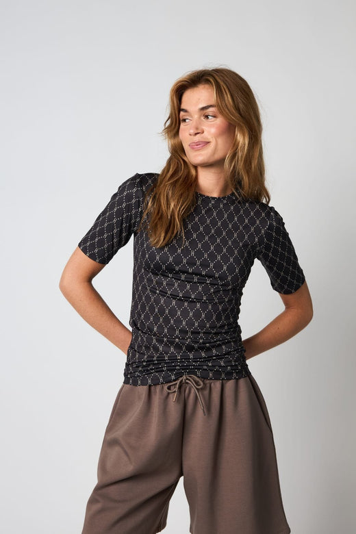 Hype The Detail - Printed T-Shirt 200-2 - 58 - Black T-shirts 