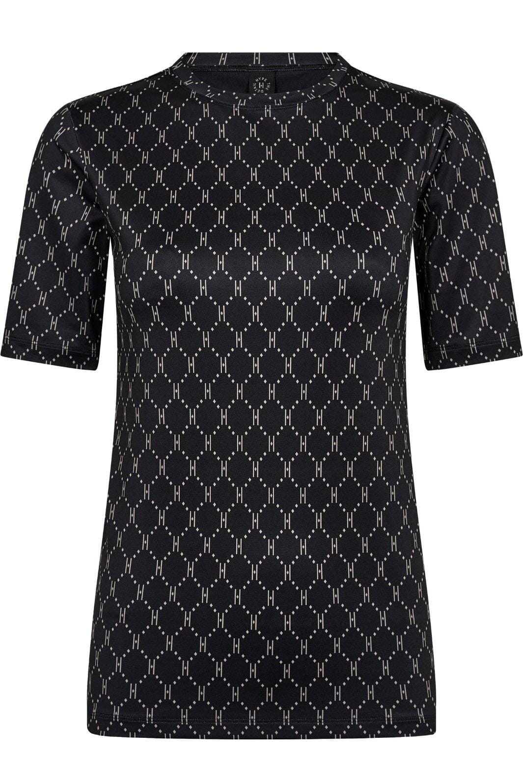 Hype The Detail - Printed T-Shirt 200-2 - 58 - Black T-shirts 