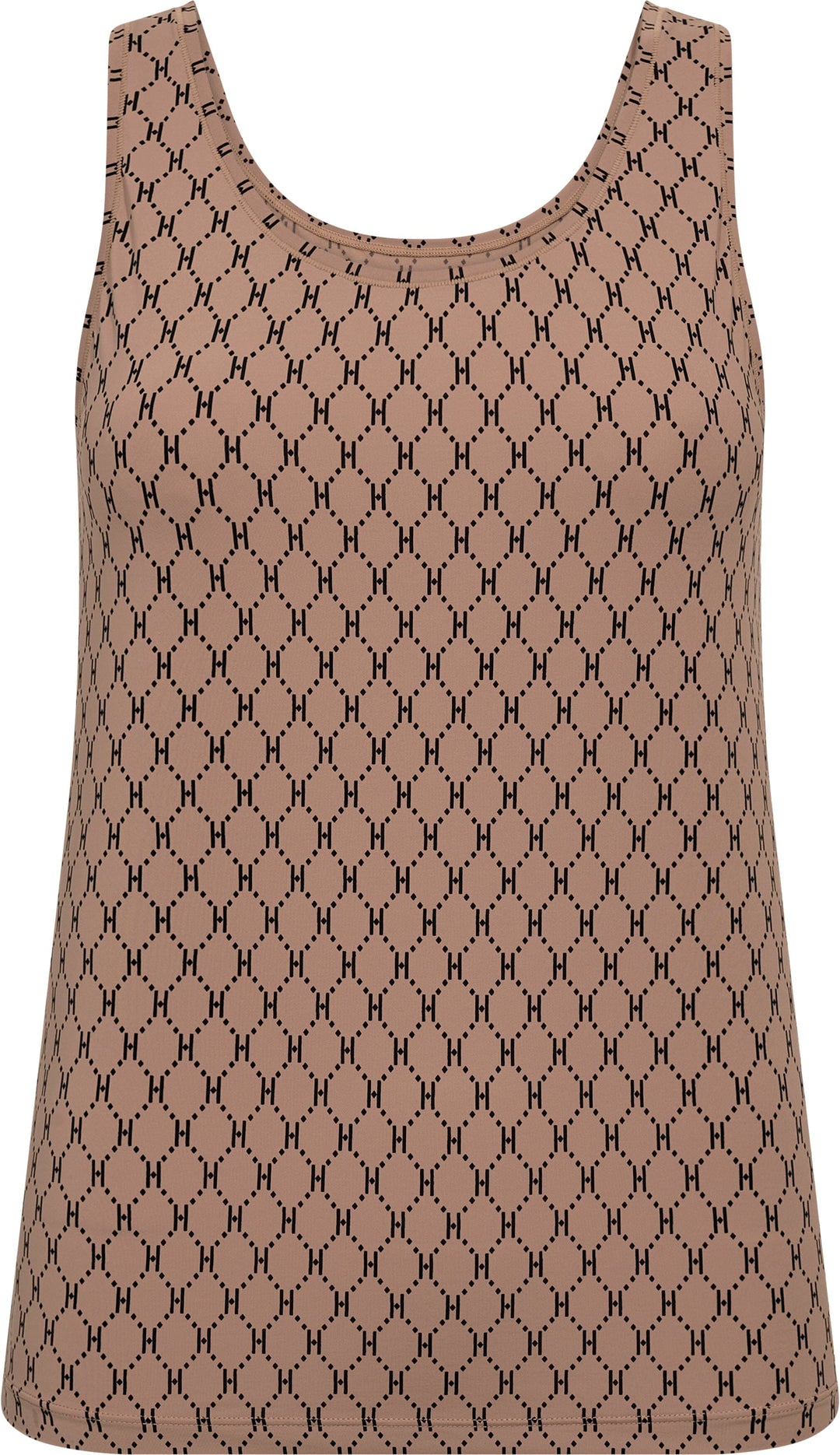 Hype The Detail - Singlet Logo 2Pk 3250-1 - 98 - Brun Toppe 