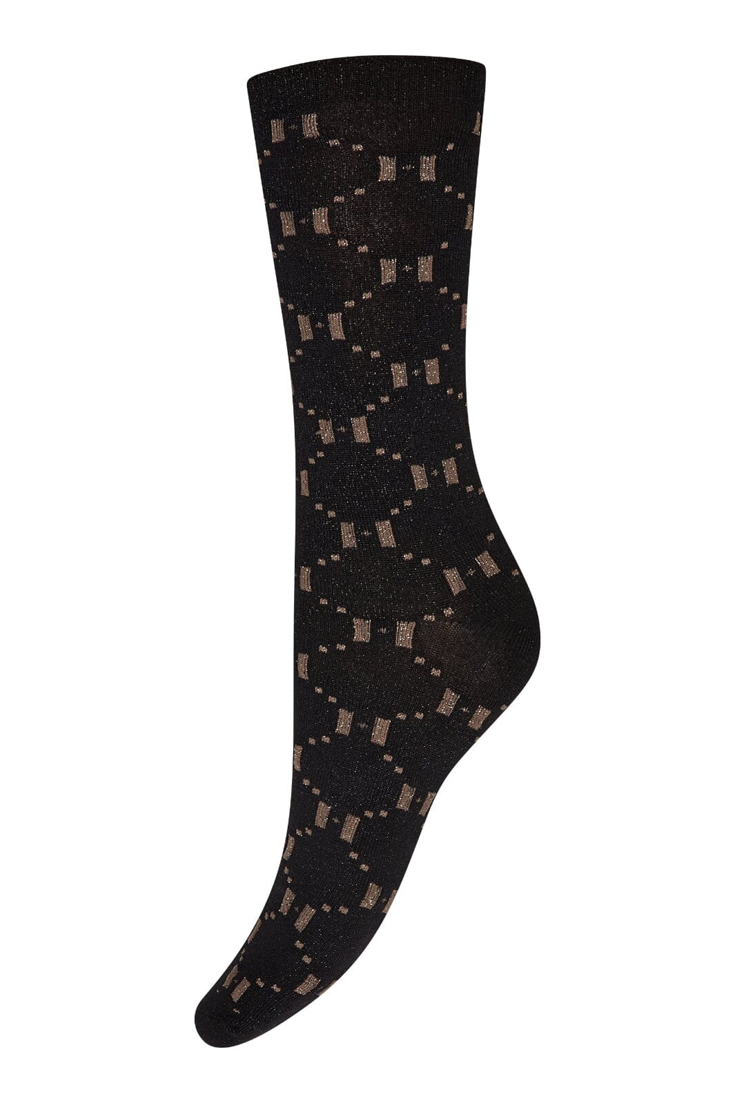 Hype The Detail - Socks W/Lurex 21561-75 - 1104 - Black Strømper 
