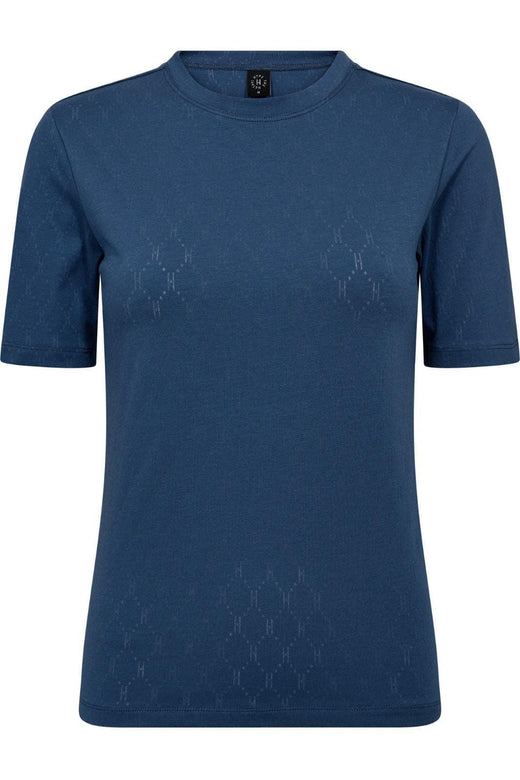 Hype The Detail - Tee S/S, Cotton 600-2 - 48 - Blå T-shirts 