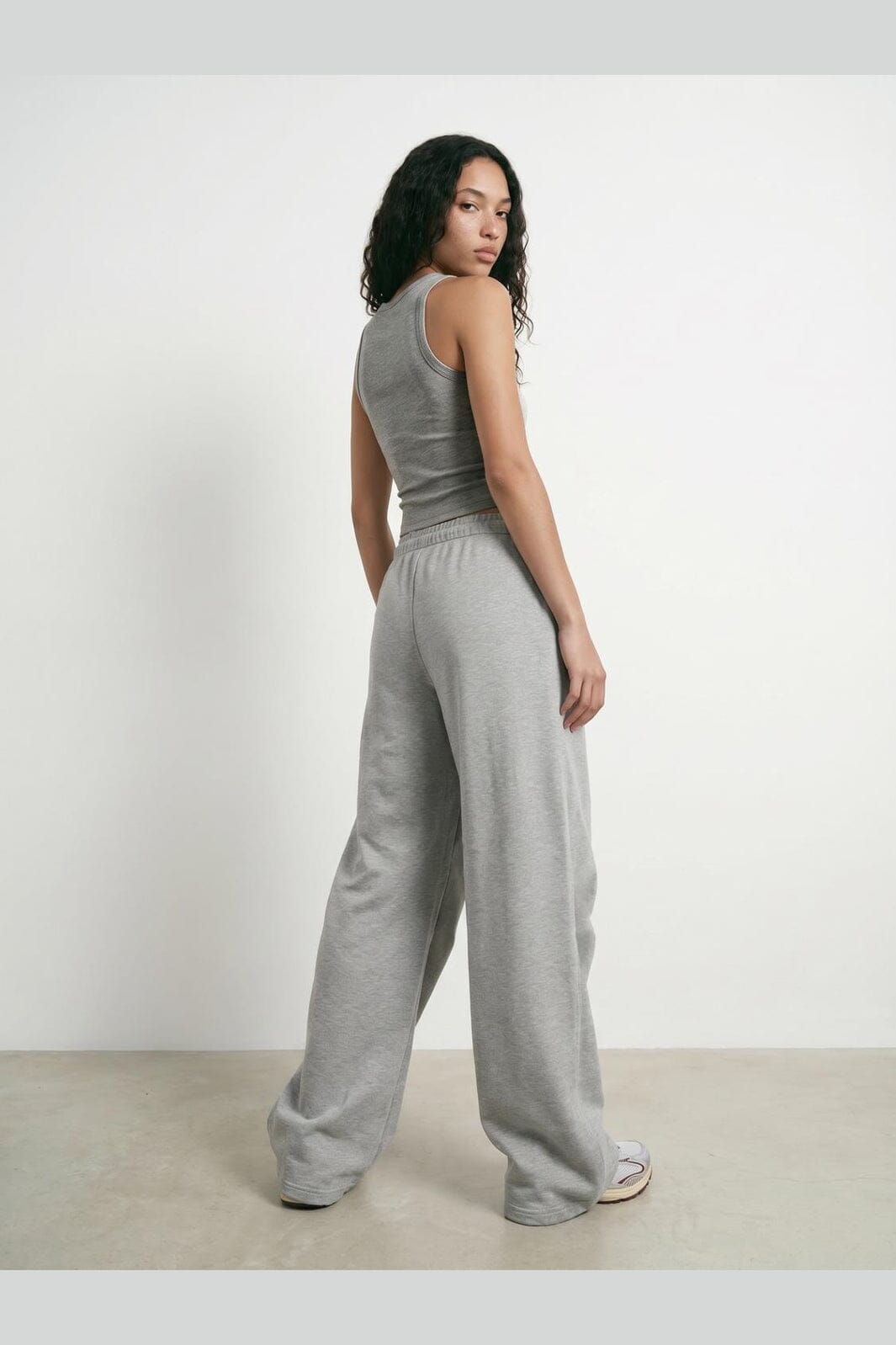 Hypedrop - Hdilse Wide Sweatpants 32001223 - 5276760 - Light Grey Melange