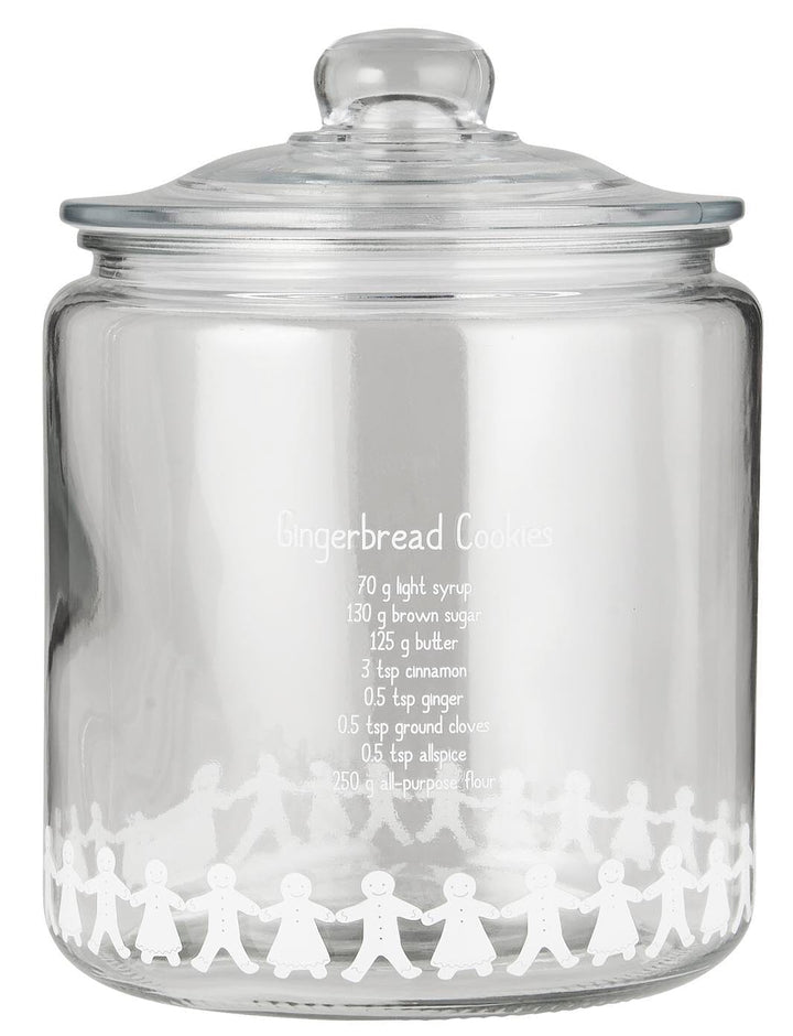 Ib Laursen - Opbevaringsglas Peberkagefigurer Og Opskrift, 4000 Ml - 06003-00
