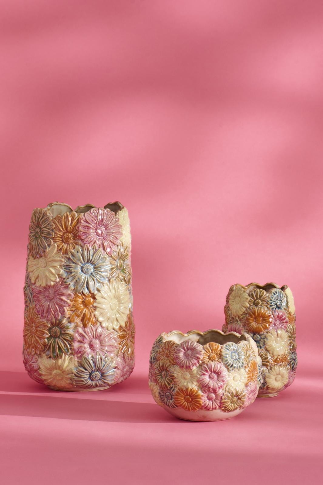 Ib Laursen - Vase Daisy multifarvet - Keramik - 13613-00 Vaser 