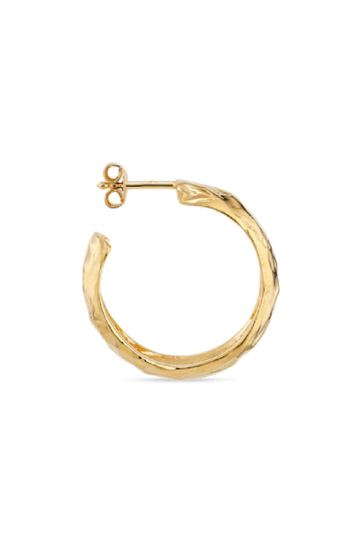 Jane Kønig - Big Bruised Heart Hoop BBHH-SS23 - G - Forgyldt Forsølvet