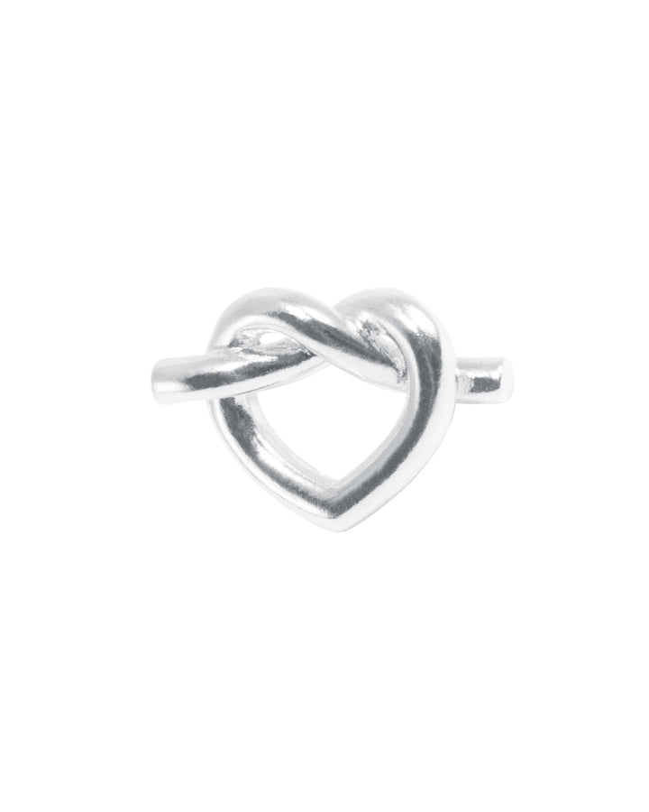 Jane Kønig - Big Tied Heart Stud BTHS-AW25-S - Ørering Øreringe 