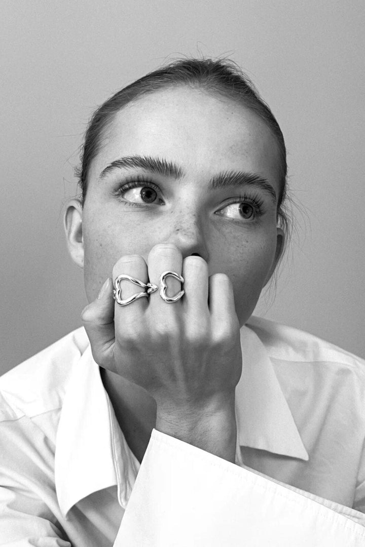 Jane Kønig - Open Heart Ring OHR-AW25-G_52 - Ring Ringe 