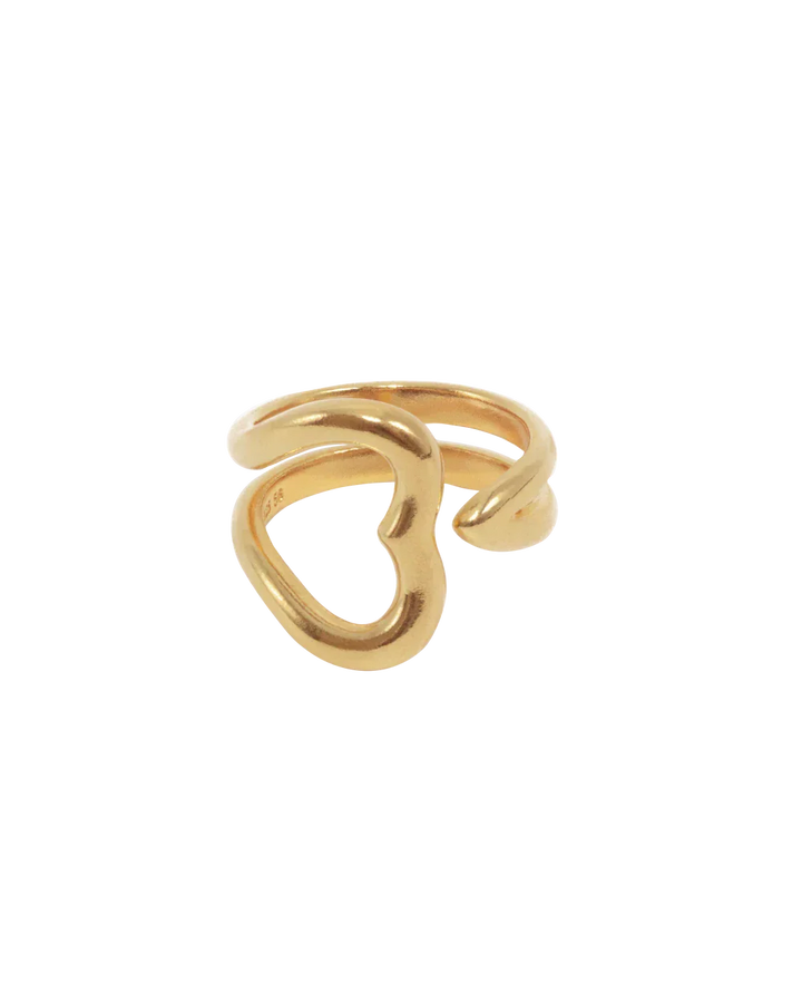 Jane Kønig - Open Heart Ring OHR-AW25-G_52 - Ring Ringe 