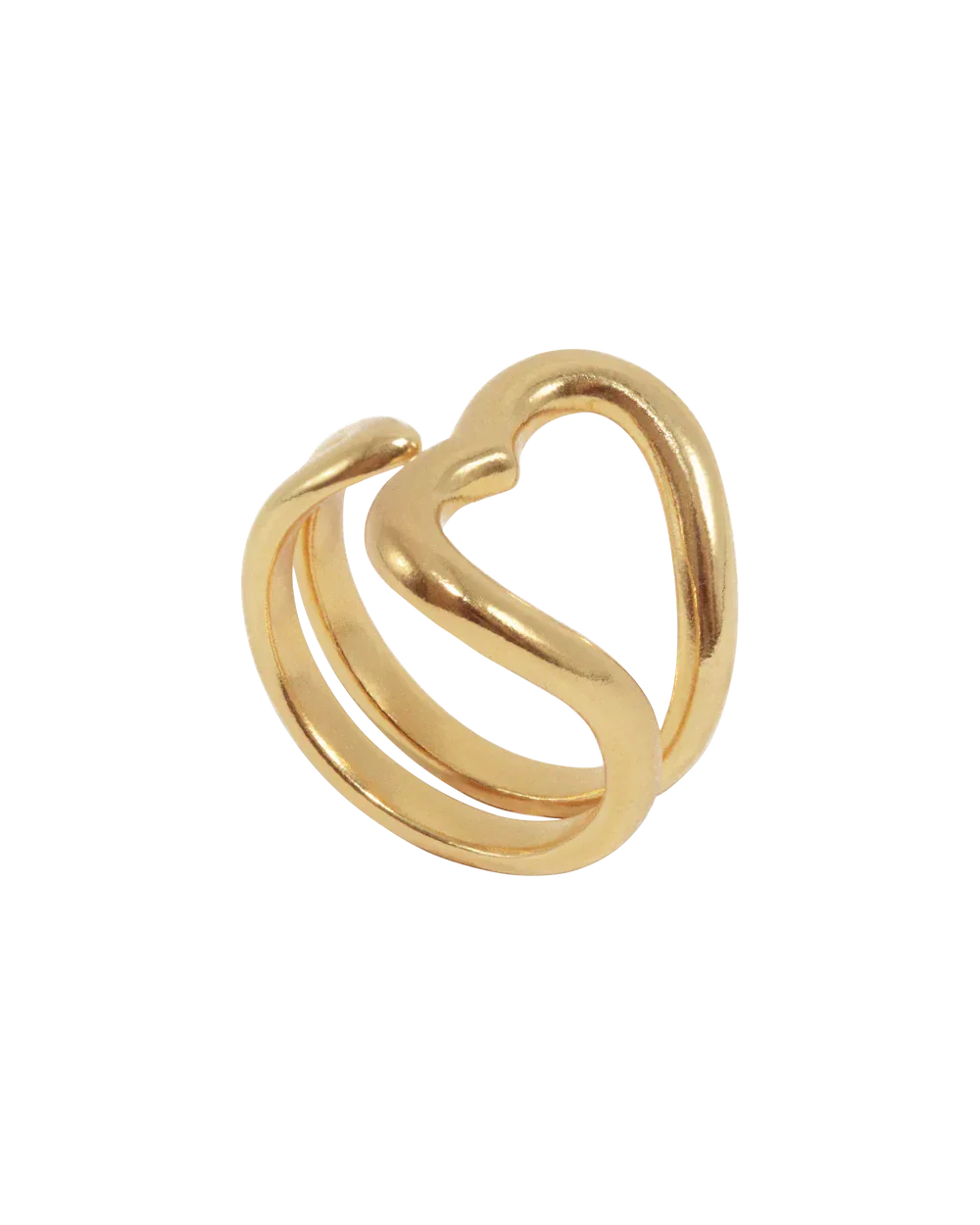 Jane Kønig - Open Heart Ring OHR-AW25-G_52 - Ring Ringe 