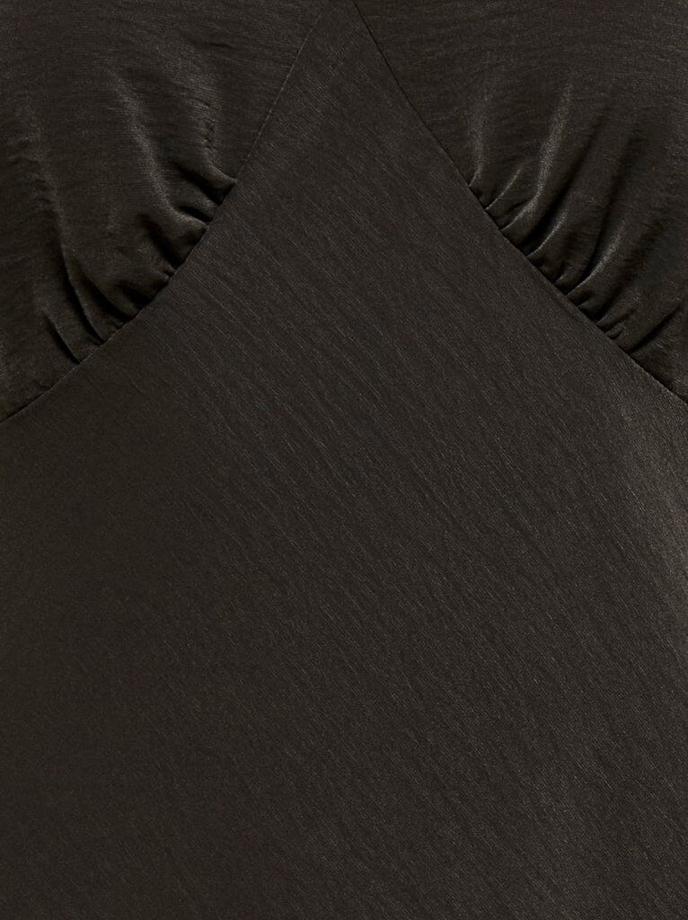 JDY - Jdyaya S/S Midi Dress Dia - 5056717 Chocolate Torte Kjoler 