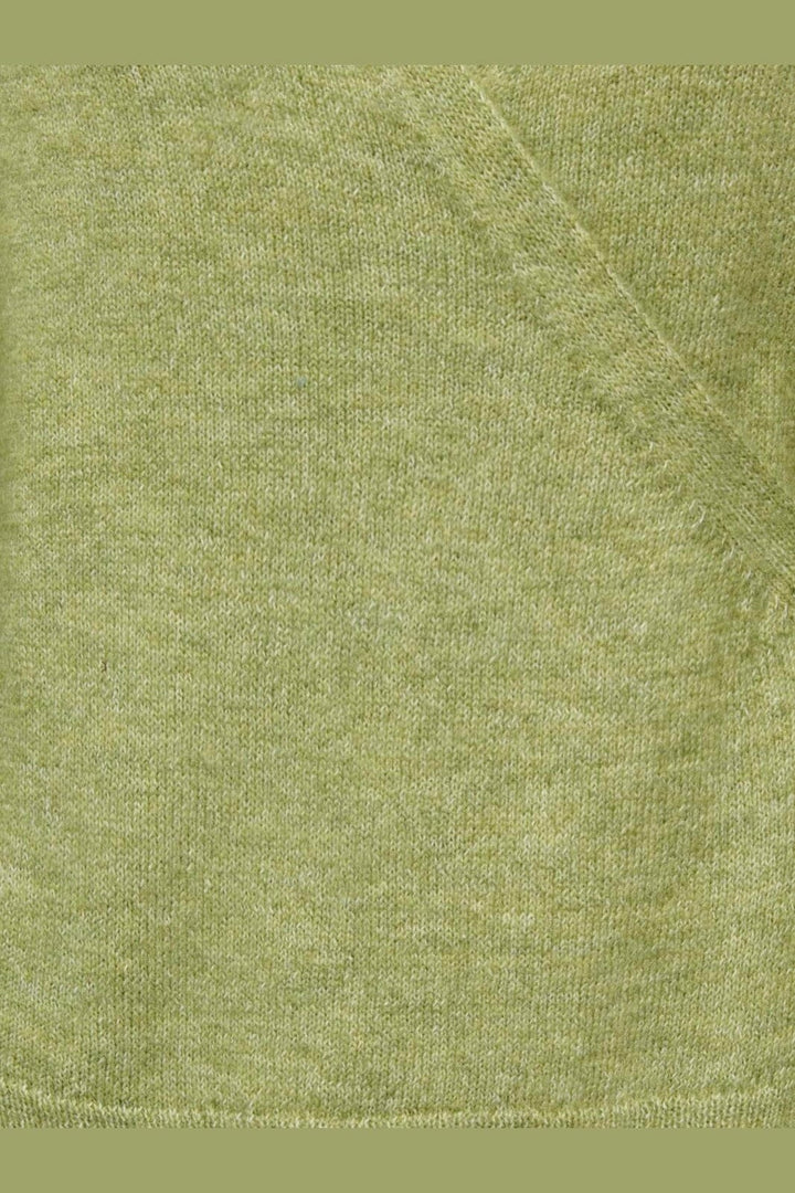 JDY - Jdybecky L/S Wrap Cardigan Knt - 5101788 Fern Melange