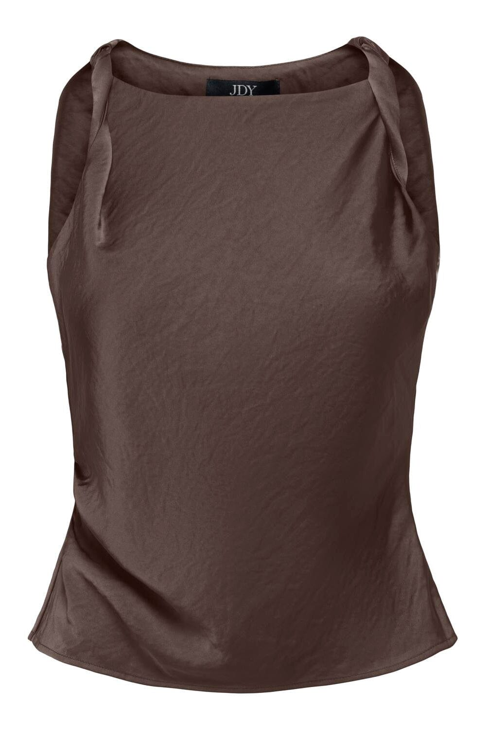 JDY - Jdycordelia Fitted S/L Top - 5172022 Chocolate Brown Toppe 