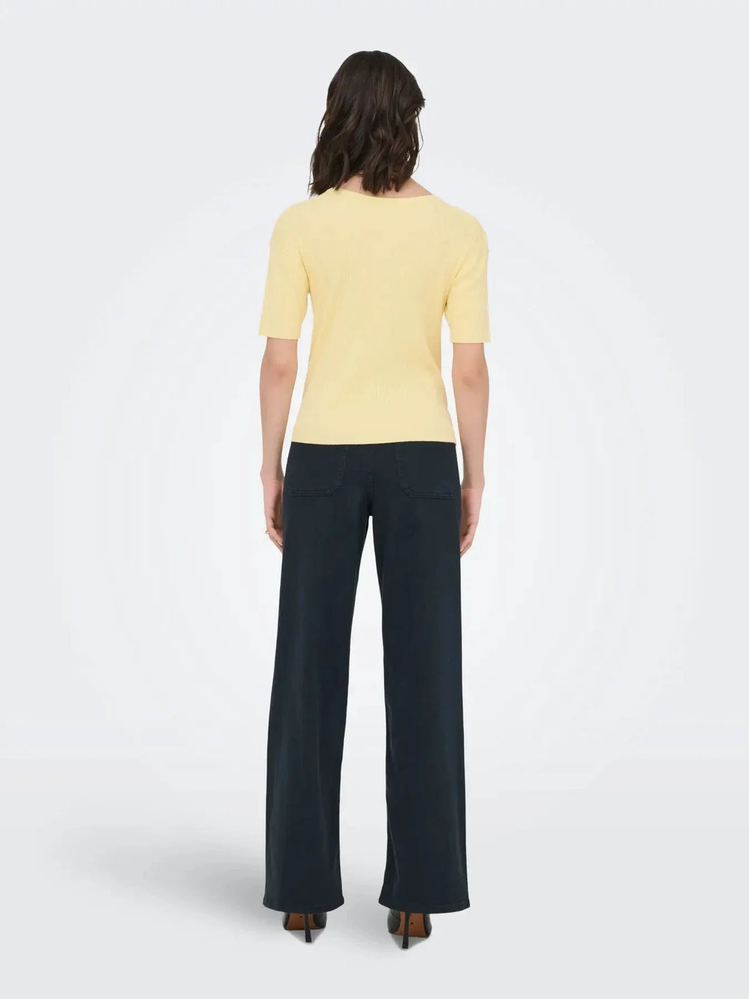 JDY - Jdygaby 2/4 O-Neck Pearl Cardigan Knt - 4968489 Double Cream Cardigans 