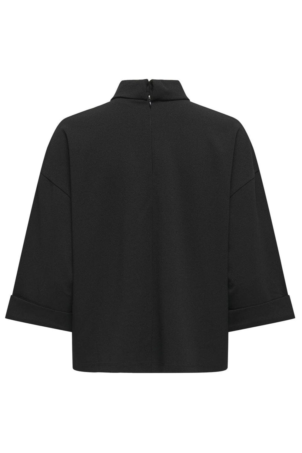 JDY - Jdygeggo Life 3/4 Highneck Top Dia - 4643579 Black