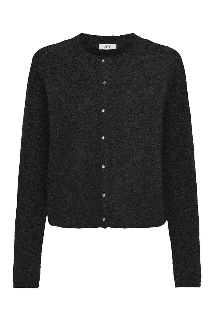 JDY - Jdyhoney Life L/S O-Neck Cardigan Knt - 4931981 Black