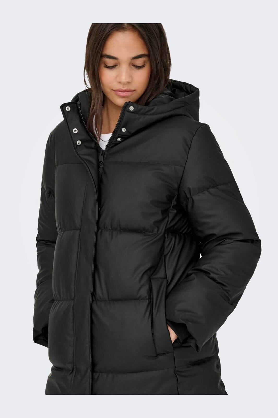 JDY - Jdykamma Water Puffer Sij - 5000088 Black