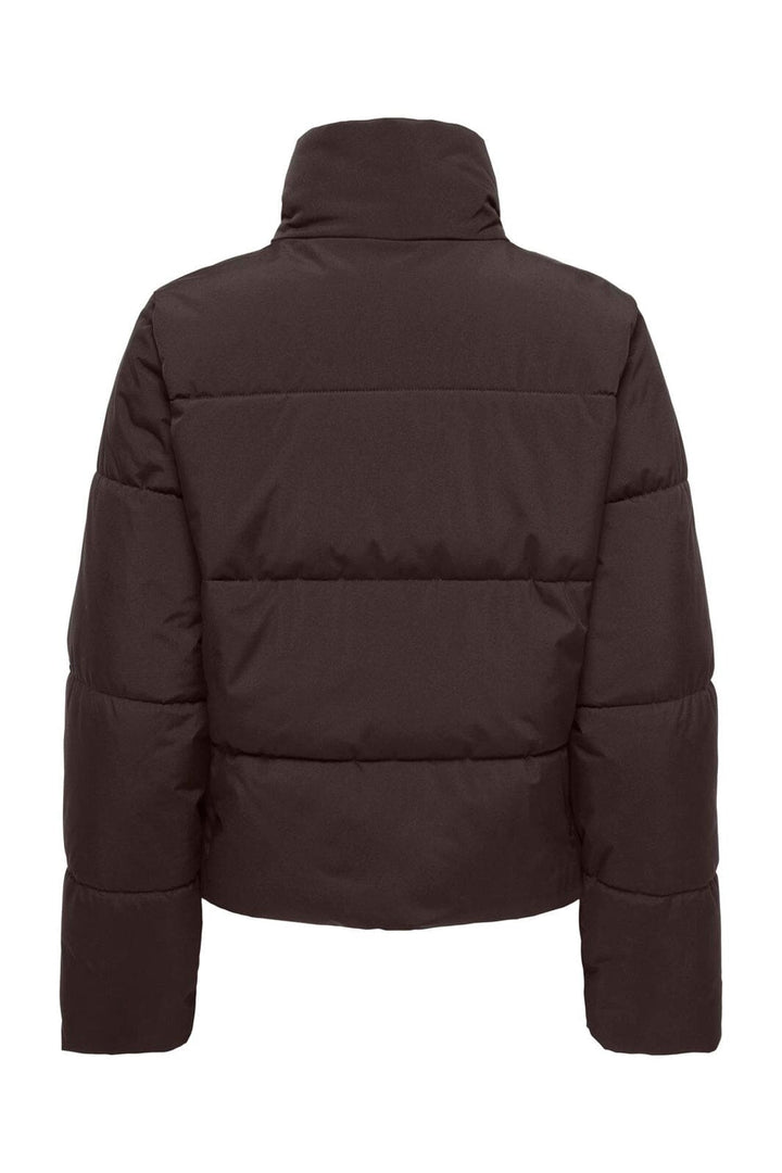 JDY - Jdyluna Short Puffer Hab - 5102581 Chocolate Torte