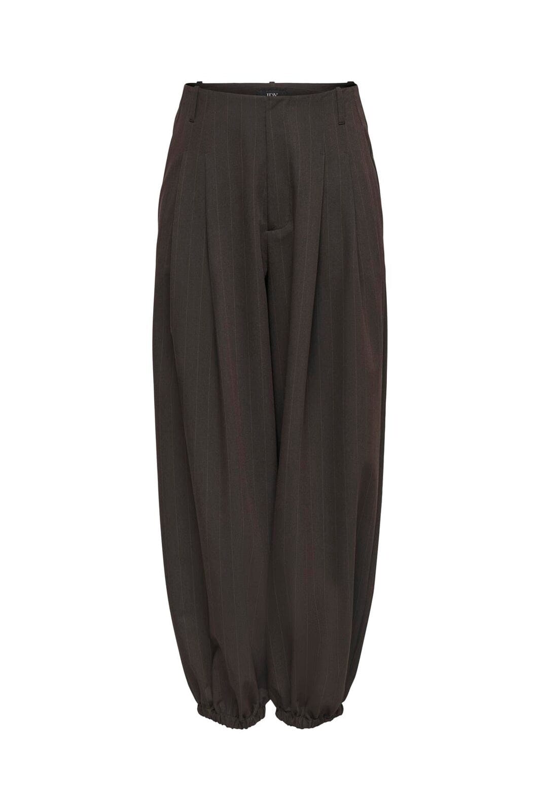 JDY - Jdymadeline Balloon Pant - 5151605 Chocolate Torte Tobacco Pin Stripe