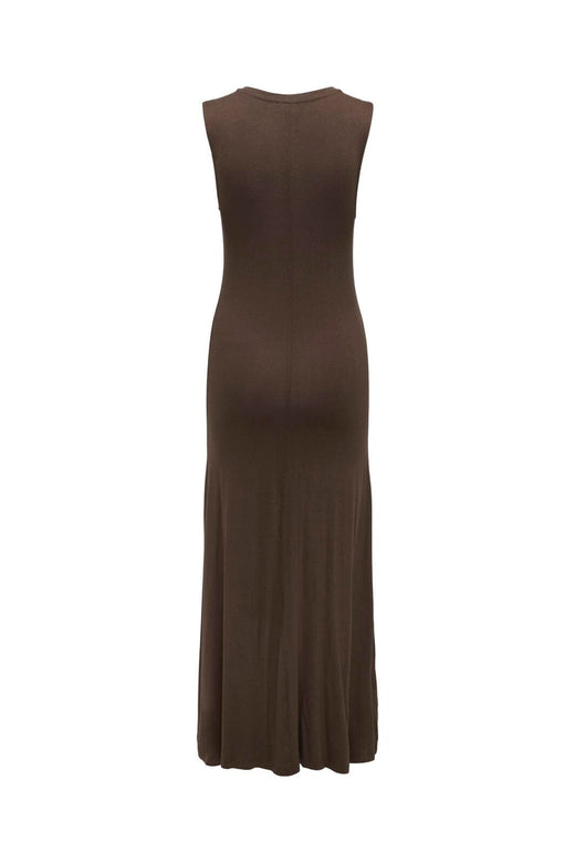 JDY - Jdymiranda S/L Maxi Dress - 5015869 Chocolate Brown