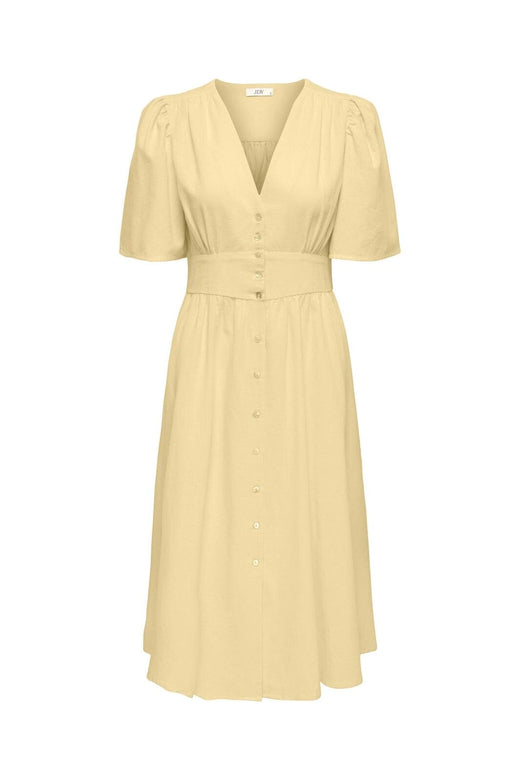JDY - Jdynora 2/4 Midi Dress - 5003256 Double Cream