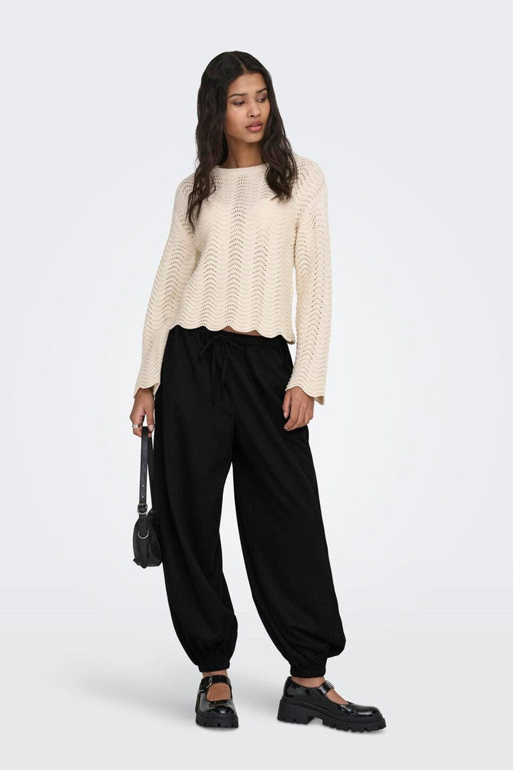 JDY - Jdypaloma Loose Pant - 5054336 Black